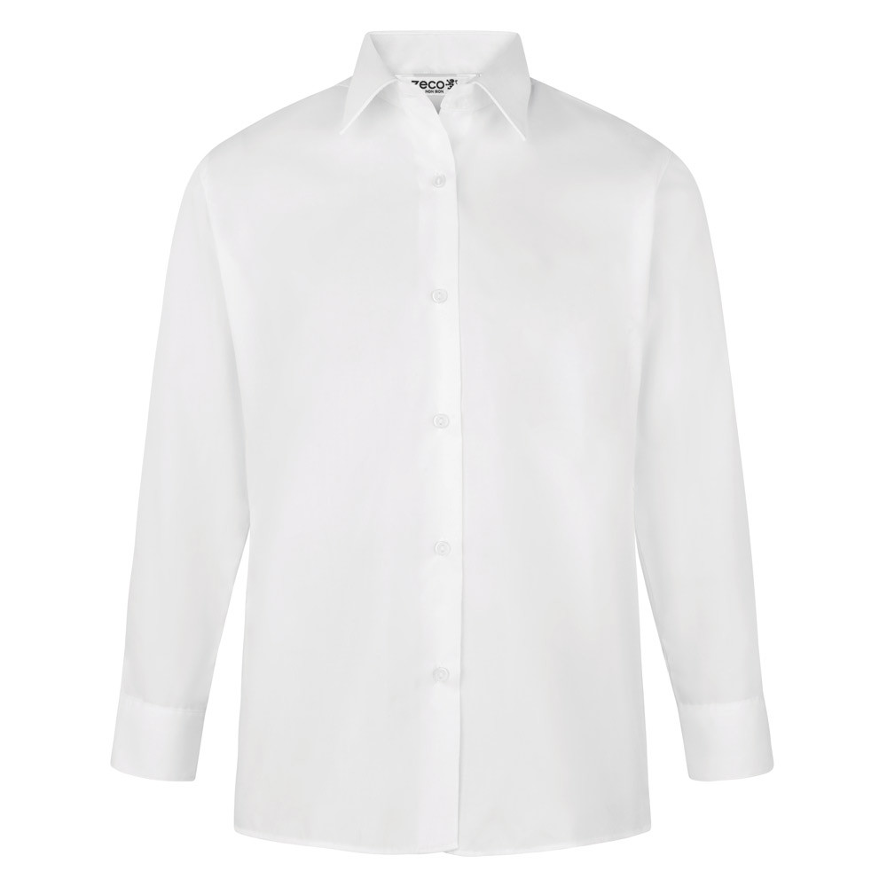 Girls Twin Pack School Wear LONG Sleeve Blouse (Zeco)