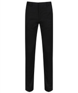 BT7 Senior Boys Slim Fit, Soft Handle Trouser - Black - Black