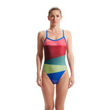 Speedo Placement Turnback Swimsuit