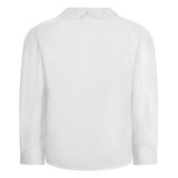 Long Sleeve Non Iron Lace Collar Eco-Blouse (Zeco) (GB3108) Back