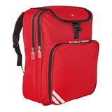 Zeco junior school backpack in red