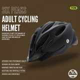 Six Peaks Adult Cycling Helmet