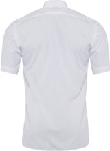 Boys Slim Fit School Short Sleeve Shirt Twin Pack (Banner) White Back