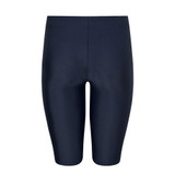 Girls Shiny Lycra School Shorts (Zeco) (GS3084) Navy Back