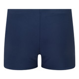 Zeco boys school swimming shorts in navy, back view
