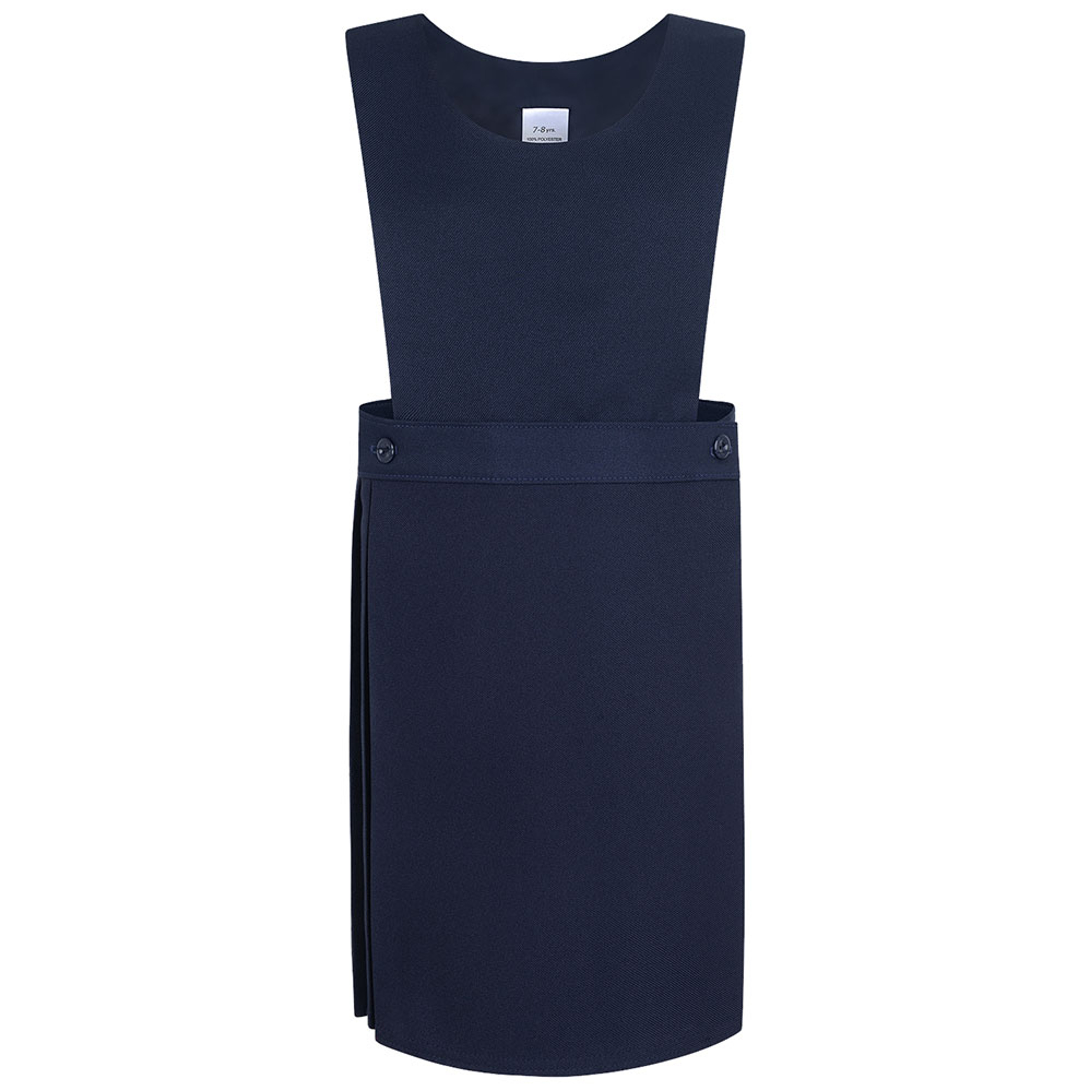 navy blue pinafore dress school