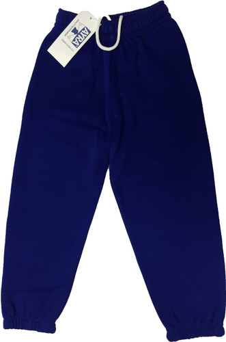 royal blue school joggers