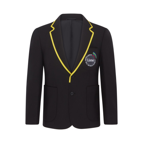 Lister Community School Uniform Blazer - Hawking YELLOW