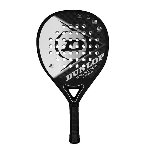 Dunlop Galactica Jnr padel racket – lightweight hybrid head for junior players Dunlop Galactica Jnr padel racket – lightweight hybrid head for junior players