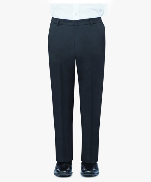 BST27 Boys Sturdy Fit Trouser - Black - Black