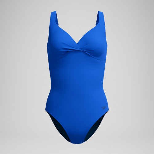 Speedo Solid Cross Knot One Piece - B1