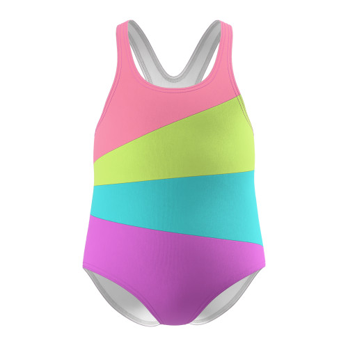 Speedo Girls Radiating Splice