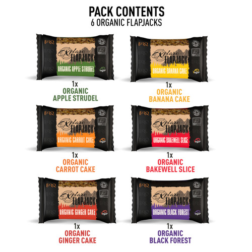 TORQ 6 Explore Flapjack Sampling Pack