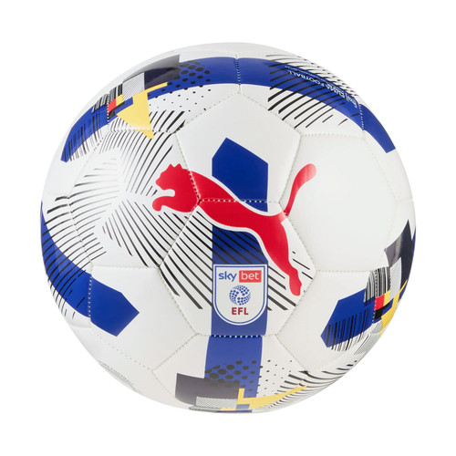 Puma Orbita 3 EFL Sky Bet Football 25/26 in Puma White/Multi Colour