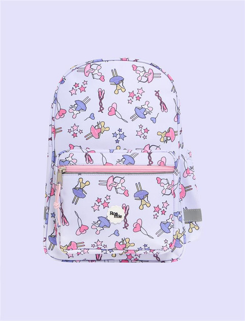 ROAMIE kids recycled school backpack in Ballerina