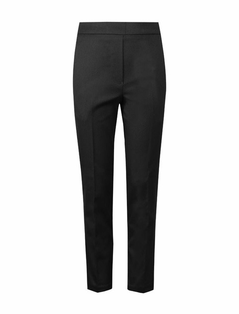 Junior Girls Tailored Fit Trousers (Banner) in Black