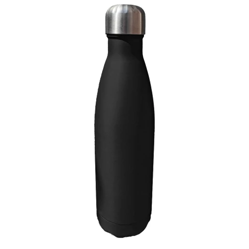 THERMA BOTTLE 500ml insulated stainless steel water bottle in Matt Black