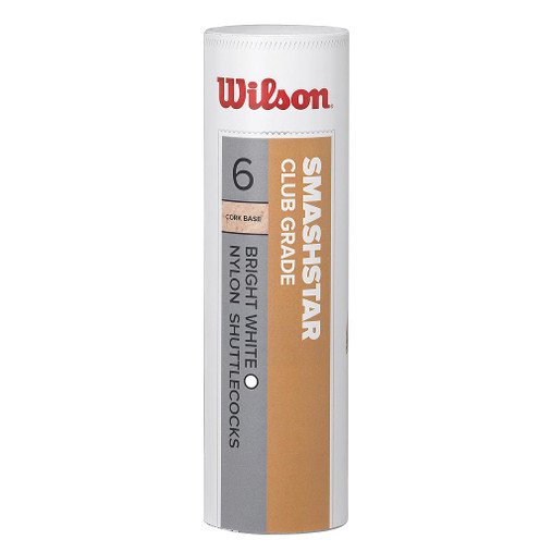 Wilson Smashstar Shuttle (Tube of 6) (WBS307W)