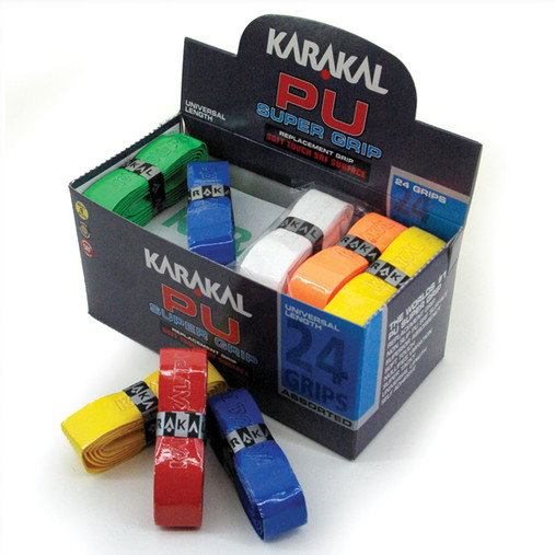  Karakal Coloured PU Super Grip (Box of 24) (KA665) (
