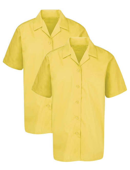 St Angela's Ursuline School Uniform Short Sleeve Revere Gold - Year 10/11