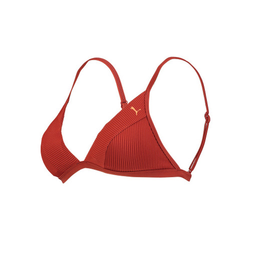 Puma Ribbed Triangle Bikini Top (701211041-005-005)