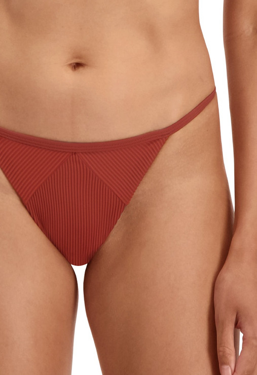  Puma Ribbed Tanga Bikini Bottom (701211030-005-005) 