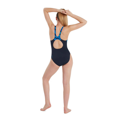 Speedo Eco Endurance+ Hyperboom Splice Muscleback Swimsuit (8-1347006879-30)