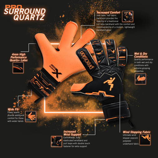 Precision Fusion X Pro Surround Quartz GK Gloves (PRG14808)
