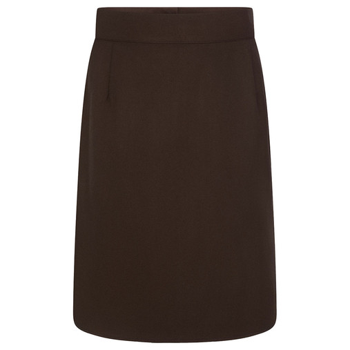Pencil Skirt (Zeco) (GS3016) Brown Front