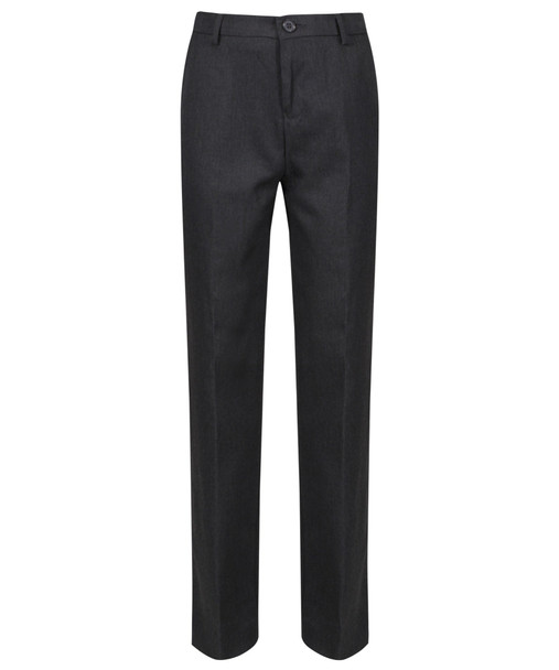 BT25 Junior Boys Regular Fit Trouser - Black - Harrow Grey