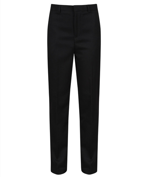 BT24 Junior Boys Slim Fit Trouser - Black - Black