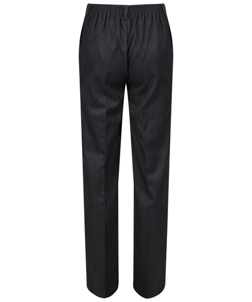 BT24 Junior Boys Slim Fit Trouser - Black - Harrow Grey
