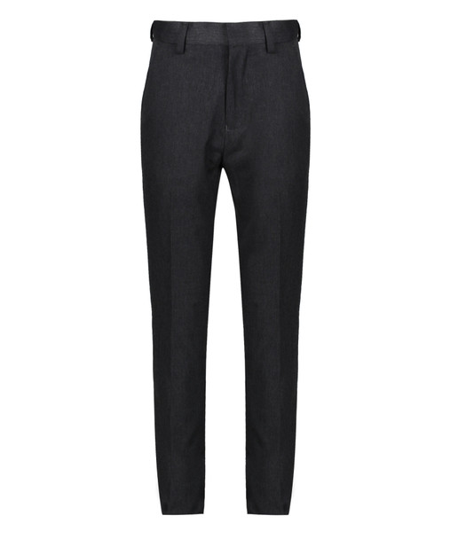 BT7 Senior Boys Slim Fit, Soft Handle Trouser - Black - Harrow Grey