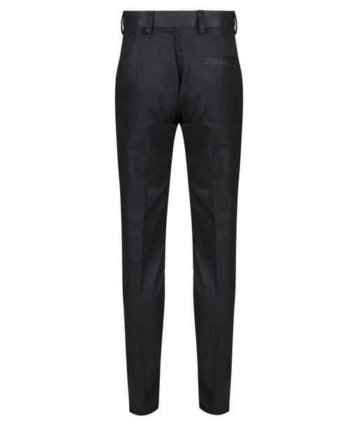 BT7 Senior Boys Slim Fit, Soft Handle Trouser - Black - Harrow Grey