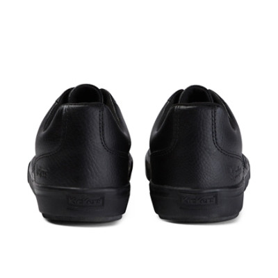 Kickers Tovni Tumble Leather Mens Shoes Black inner lining detail