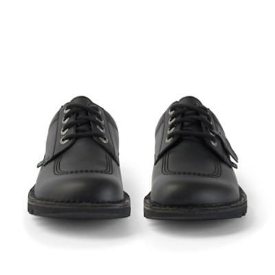 Kickers Kick Lo Vegan Mens Shoes Black back view