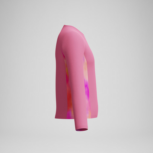 Speedo Long Sleeve Print Splice Rash Guard - B3