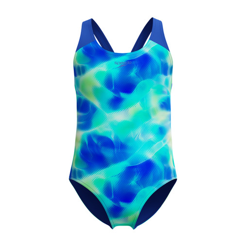 Speedo Print Splashback One Piece (Blue) - R1