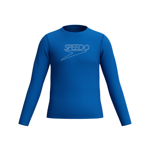 Speedo Unisex Long Sleeve Classic Logo Rash Guard