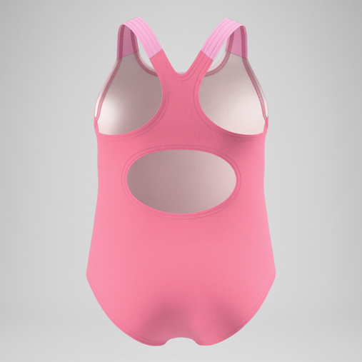 Speedo Infant Girls Medalist Swimsuit Pink