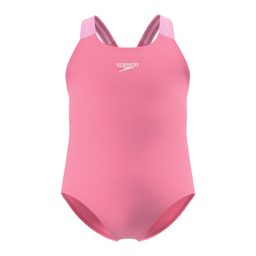 Speedo Infant Girls Medalist Swimsuit Pink