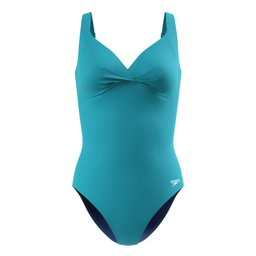 Speedo Solid Cross Knot One Piece