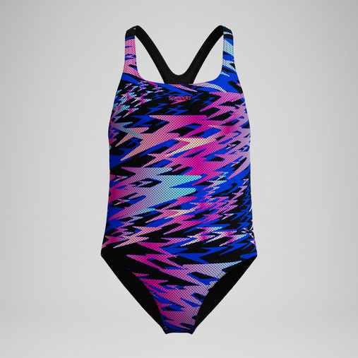 Speedo Hyperboom Print Medalist One Piece