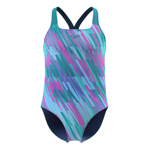 Speedo Girls Digital Allover Powerback