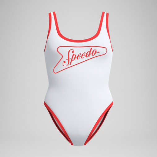 Speedo Solid Bound Scoop One Piece