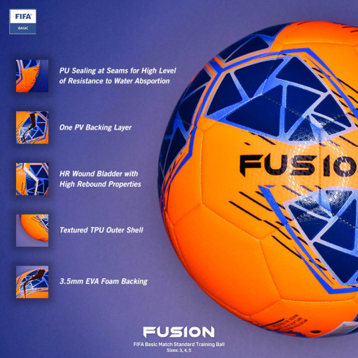 Precision Fusion+ FIFA Basic Training Ball
