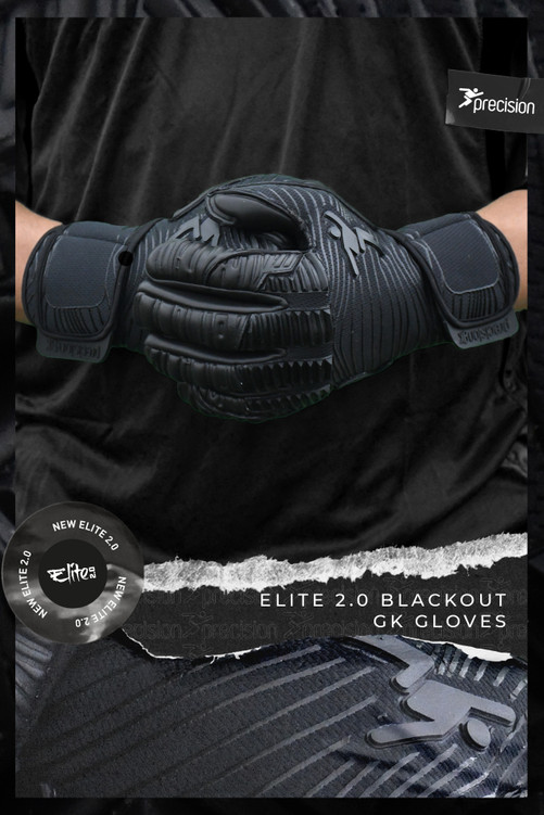 Precision Elite 2.0 Blackout Goalkeeper Gloves