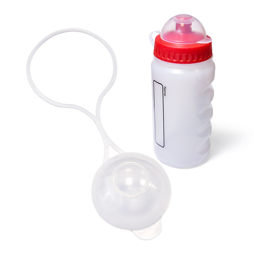 School Drinking bottle with a dust cap