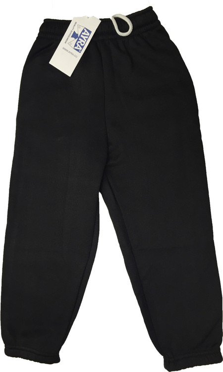 Black Ayra Jogging Bottoms Children Kids