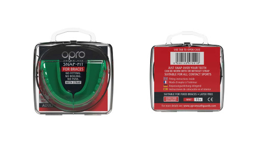 OPRO Snap-Fit Braces Mouthguard